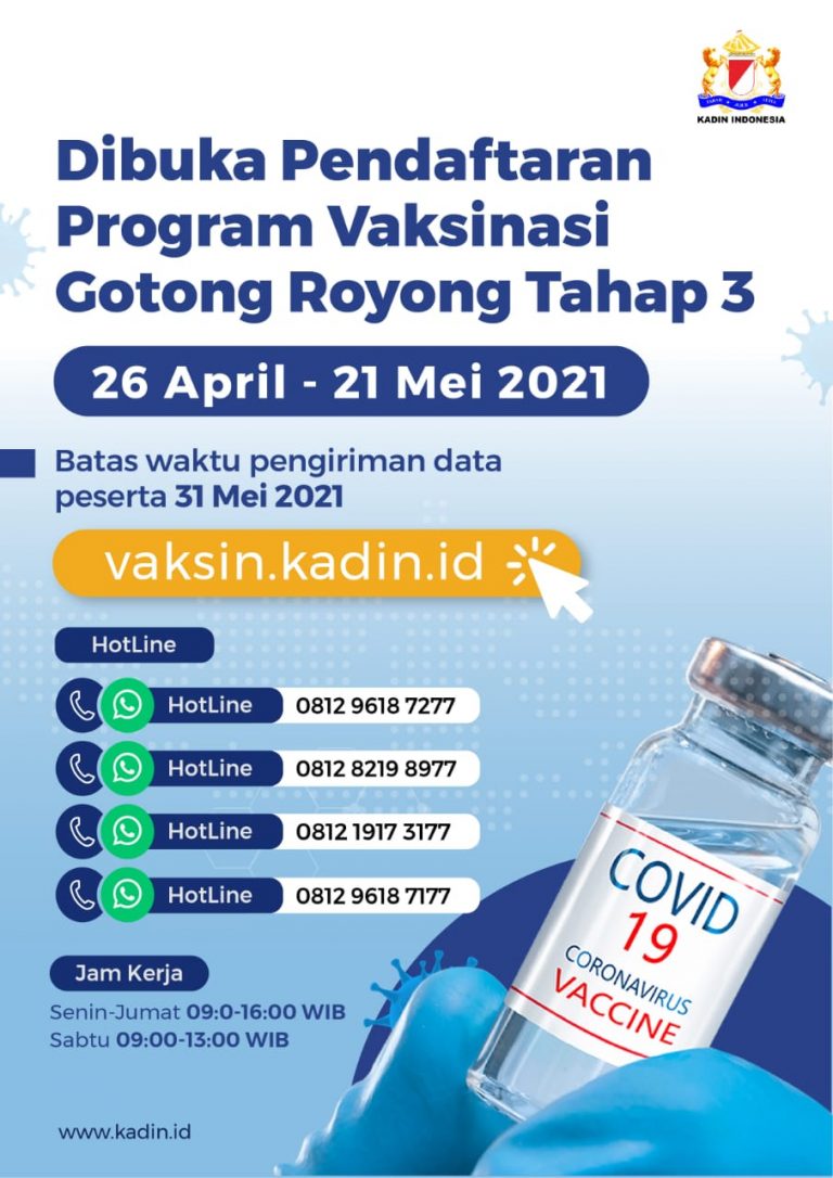Sekda: Vaksin Gotong Royong Tahap III Dibuka 26 April-21 Mei Tahun ini
