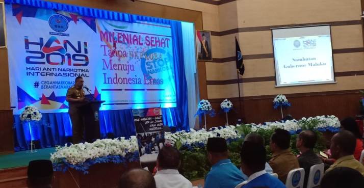 Duduki Peringkat 24, Gubernur Maluku Janji Bangun Tempat Rehabilitasi Pecandu Narkoba