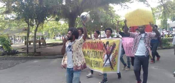 Mahasiswa Papua & Maluku Ajak Masyarakat Golput Pemilu 2019